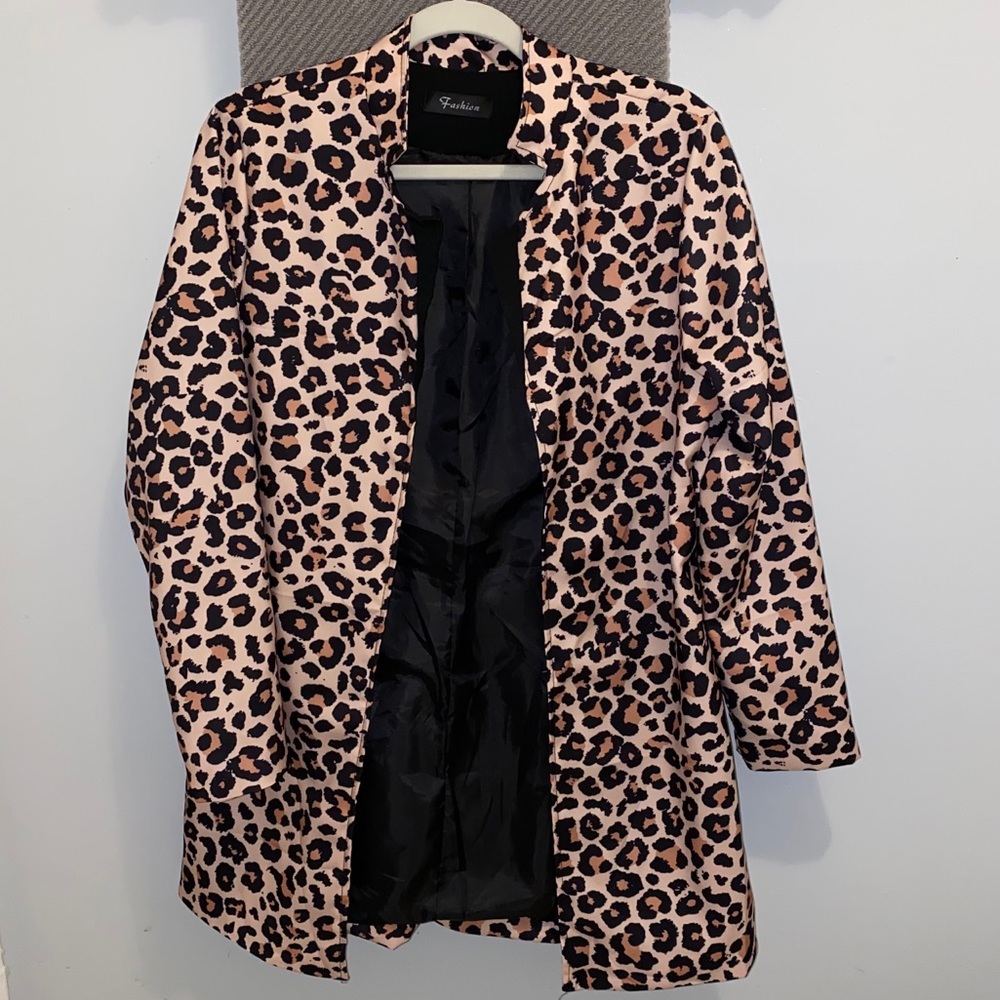 Leopard print Blazer